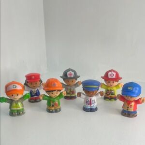 Fisher-Price Little People Rescue & Community Friends Set - Multicolor